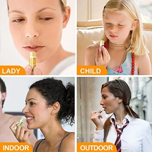 Yopela Natural Lip Balm 56 Pack | Moisturizing & Soothing with Vitamin E & Coconut Oil thumbnail 3