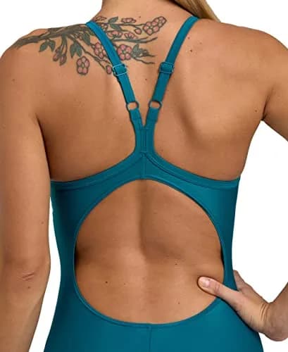 ARENA Feel Women's Solid Light Drop Back Swimsuit US Size 30 | Quick Drying Athletic Swimwear thumbnail 5