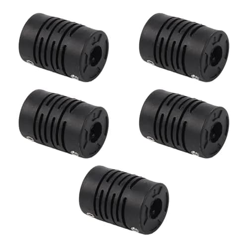 CNBTR 6x6mm Encoder Plastic Elasticity Coupling Motor Coupler 15x21mm (Pack of 5) | Zero Backlash Precision thumbnail 1