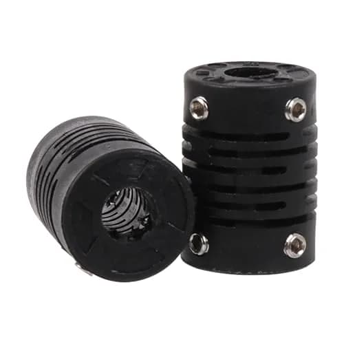 CNBTR 6x6mm Encoder Plastic Elasticity Coupling Motor Coupler 15x21mm (Pack of 5) | Zero Backlash Precision thumbnail 2