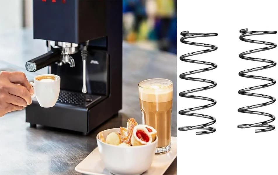 DUODUO Replacement Spring for Gaggia Classic PRO Espresso Machine | 9 Bar OPV Mod Kit (2 pcs) thumbnail 10