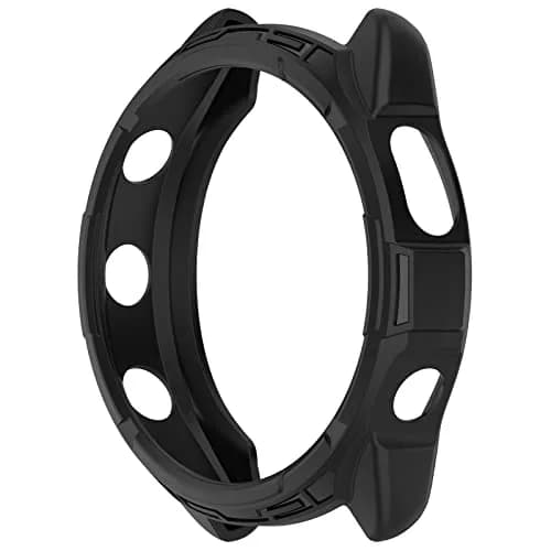 Chofit Black&Blue TPU Case for Garmin Forerunner 965 | Soft Anti-Scratch Bumper Frame Coverage thumbnail 4