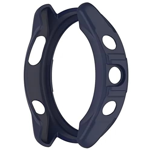 Chofit Black&Blue TPU Case for Garmin Forerunner 965 | Soft Anti-Scratch Bumper Frame Coverage thumbnail 7