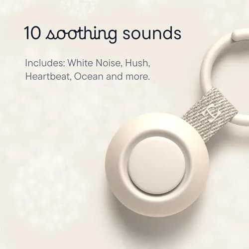 Hatch Baby Rest Go Portable Sound Machine & Sleep Soother for Babies & Kids (Putty) | 10 Soothing Sounds, Clip & Rechargeable Battery thumbnail 6