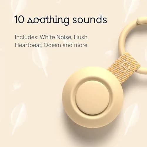 Hatch Go Portable Sound Machine & Sleep Soother for Babies & Kids (Honey) | 15-Hour Battery Life | USB-C Rechargeable thumbnail 6