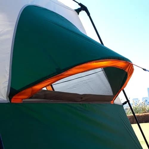 KTT Extra Large Tent 12 Person | Waterproof Cabin Design with 2 Bay Windows (14.1ft x 10ft x 6.58ft) thumbnail 9