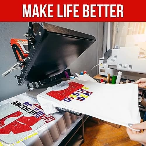Good Life Ideas T-Shirt Ruler Guide Kit 5 Sizes | Clear PVC Alignment Tool for Heat Press & Vinyl Projects thumbnail 4
