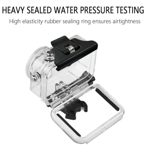 HoneTeek Waterproof Case for DJI Osmo Action 3/4/5 with Anti Fog Inserts | 50M Dive Rated, Crystal Clear Image Quality thumbnail 7