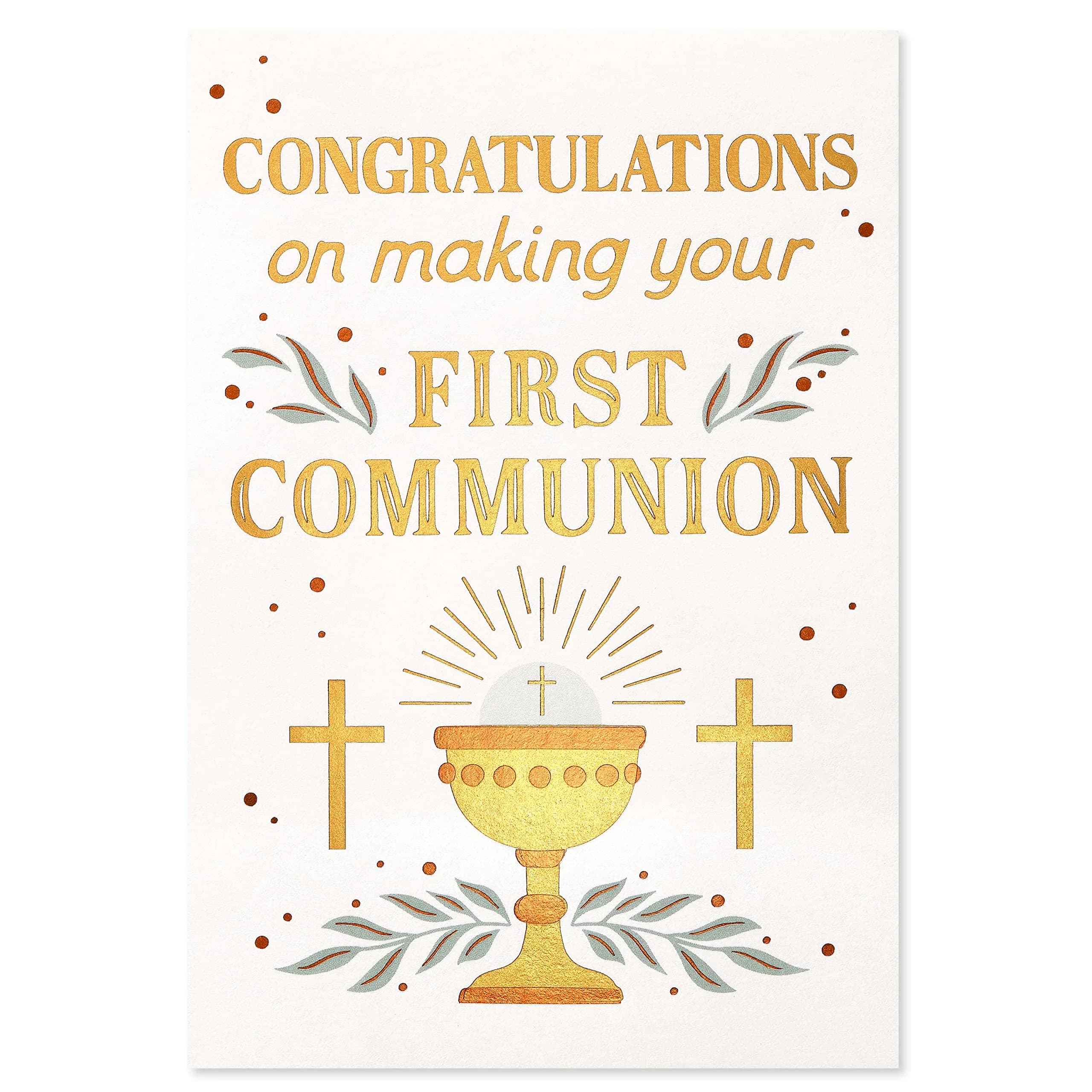 American Greetings First Communion Card Blessing in Your Life | Religious Blessing for Special Day - view 4