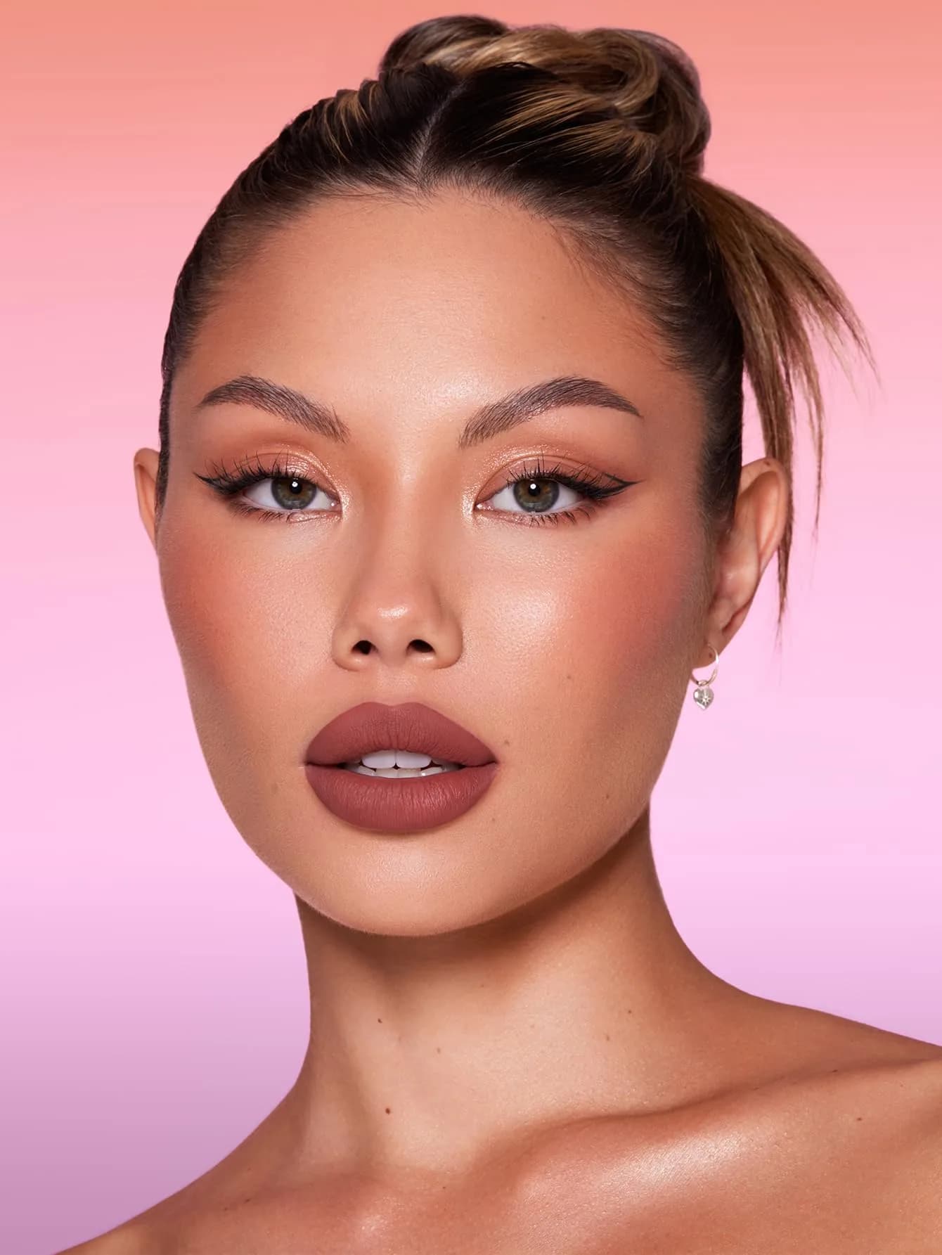 SHEGLAM Dynamatte Boom Waterproof Matte Lipstick - High Key | 0.0952 oz (2.7 g) - view 2