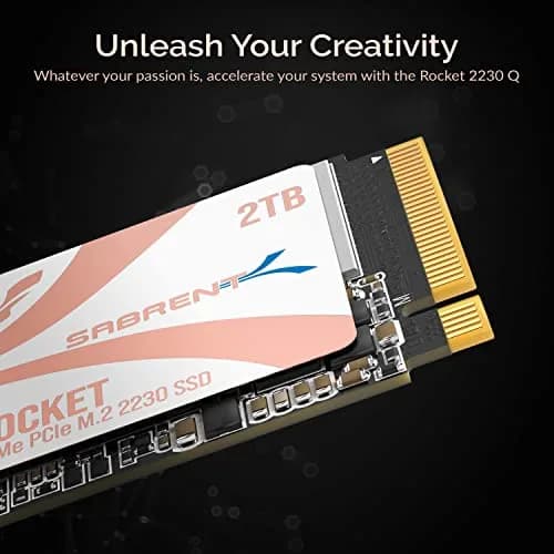 SABRENT Rocket Q4 2230 NVMe SSD 2TB (2TB) | PCIe Gen4 Internal SSD for Gaming Handhelds thumbnail 4