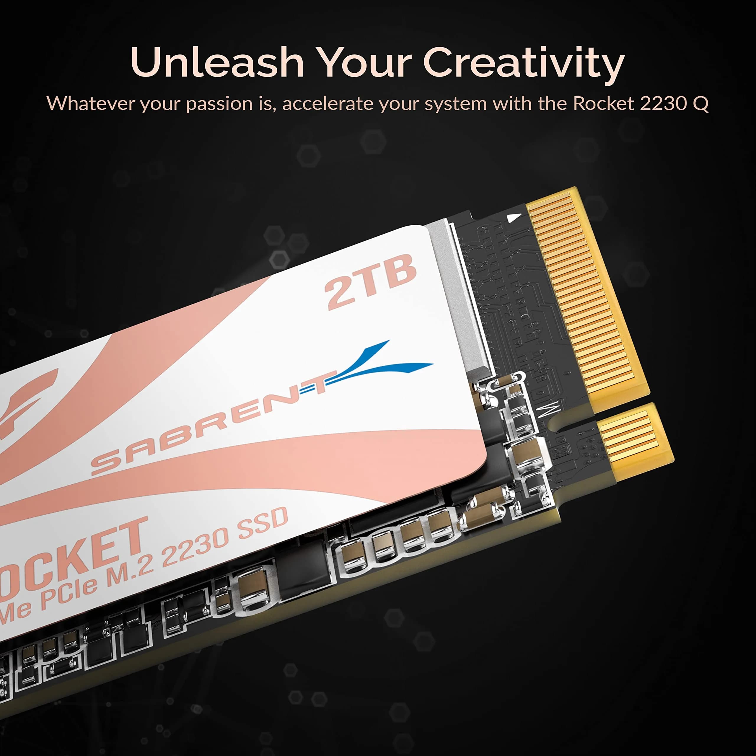 SABRENT Rocket Q4 2230 NVMe SSD 2TB (2TB) | PCIe Gen4 Internal SSD for Gaming Handhelds - view 4