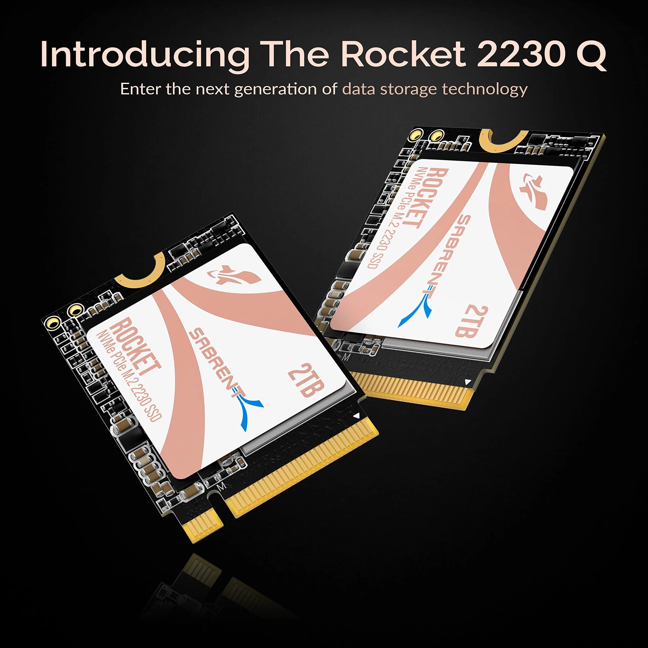 SABRENT Rocket Q4 2230 NVMe SSD 2TB (2TB) | PCIe Gen4 Internal SSD for Gaming Handhelds - view 2