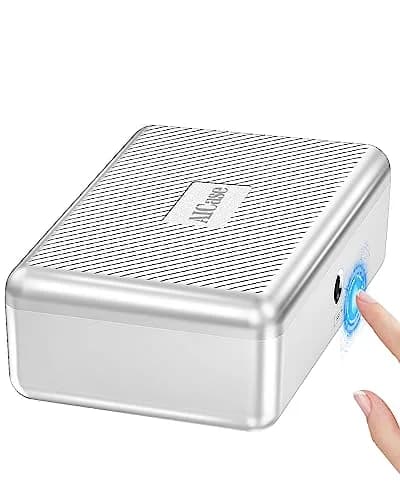AICase Biometric Fingerprint Storage Box 22.9cm (9 inches) | Quick Access Security Safe thumbnail 1