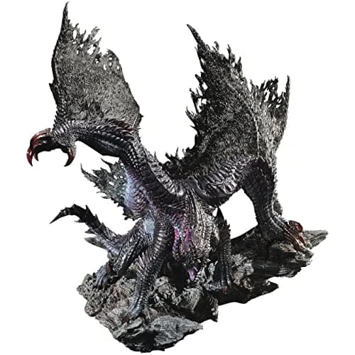 Capcom Monster Hunter Gore Magala Reprint Model 8.1 inch | Collector's Figure with 3D Dragonizing Wings thumbnail 5