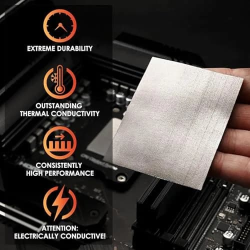 Thermal Grizzly KryoSheet (38x38x0.2mm) – High Thermal Conductivity thumbnail 2