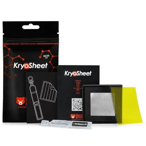 Thermal Grizzly KryoSheet (33x33x0.2mm) – High Thermal Conductivity thumbnail 1