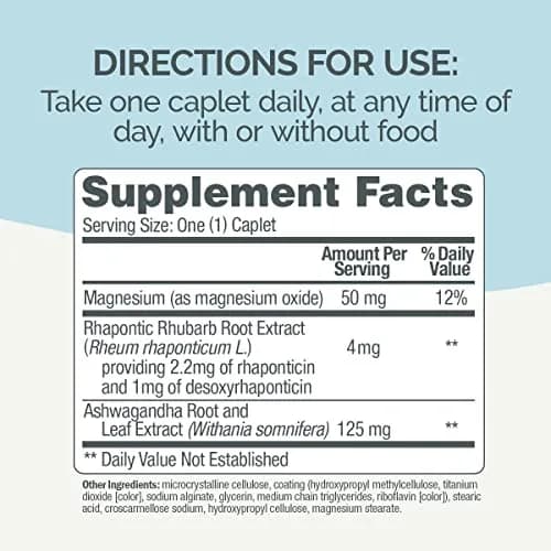 Estroven Complete + Ashwagandha Menopause Relief Caplets | Supports Hot Flashes & Night Sweats in Women - 4 Month Supply thumbnail 2