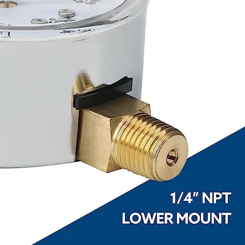 senctrl Pressure Gauge 0-5 psi | Capsule System, Chrome Steel Durability (70-120 chars) thumbnail 6