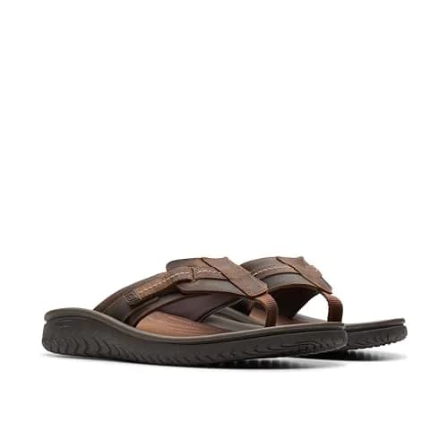Clarks Collection Wesley Sun Flip-Flop Beeswax Leather 14 Medium US (400g / 14oz) thumbnail 7