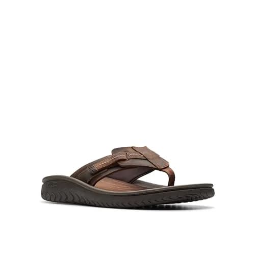 Clarks Collection Wesley Sun Flip-Flop Beeswax Leather 14 Medium US (400g / 14oz) thumbnail 10