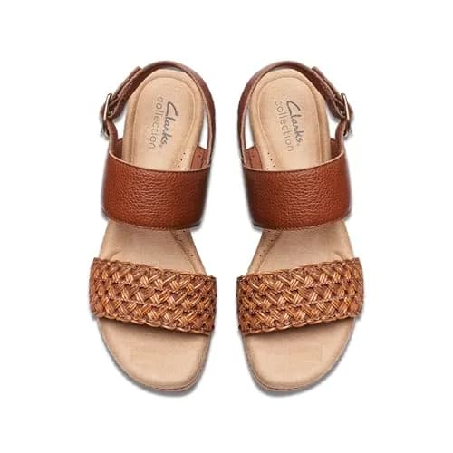 Clarks Seannah Step Wedge Sandal 7 Medium US | Trendy Comfort with Leather & Foam thumbnail 10