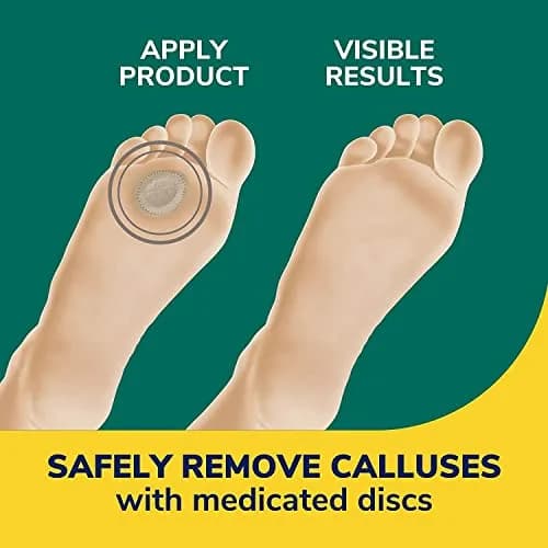 Dr. Scholl's Extra Thick Callus Remover Pads 4ct (Pack of 2) | Medicated Discs for Pain Relief thumbnail 3
