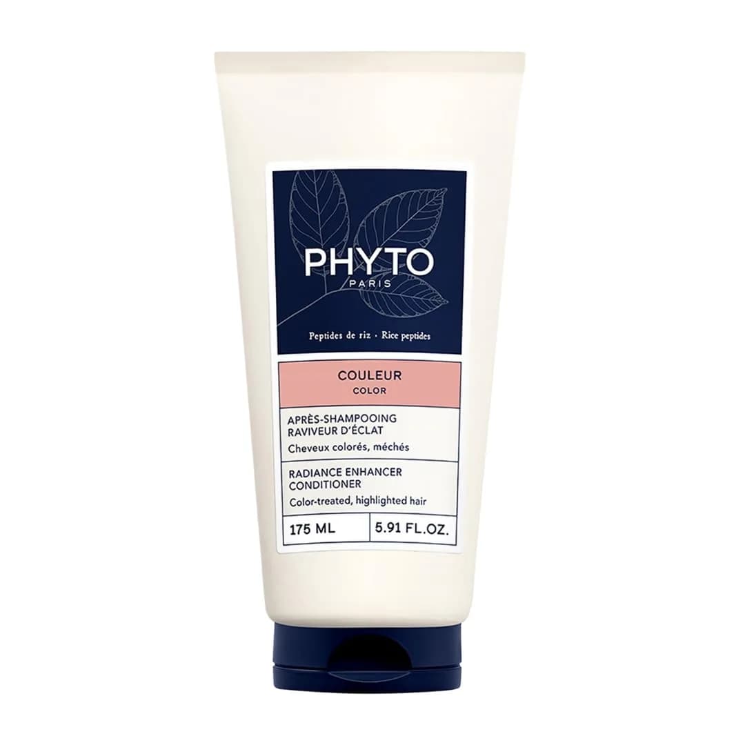 PHYTO Color Radiance Conditioner for Color-Treated Hair | Vegan, Sulfate-Free, Silicone-Free | Made in France (70-120c) - main product image
