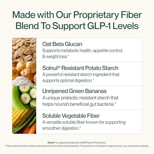 Supergut GLP-1 Boosting Prebiotic Bars, Strawberry Almond | Gut Health & Energy (70-120 chars) thumbnail 5
