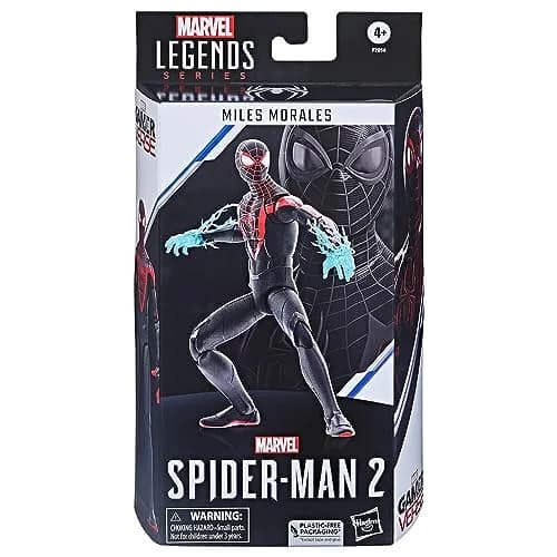 Spider-Man Miles Morales Spiderman 2 Action Figure 15 cm (6 Inch) | Marvel Superhero Collectible thumbnail 4