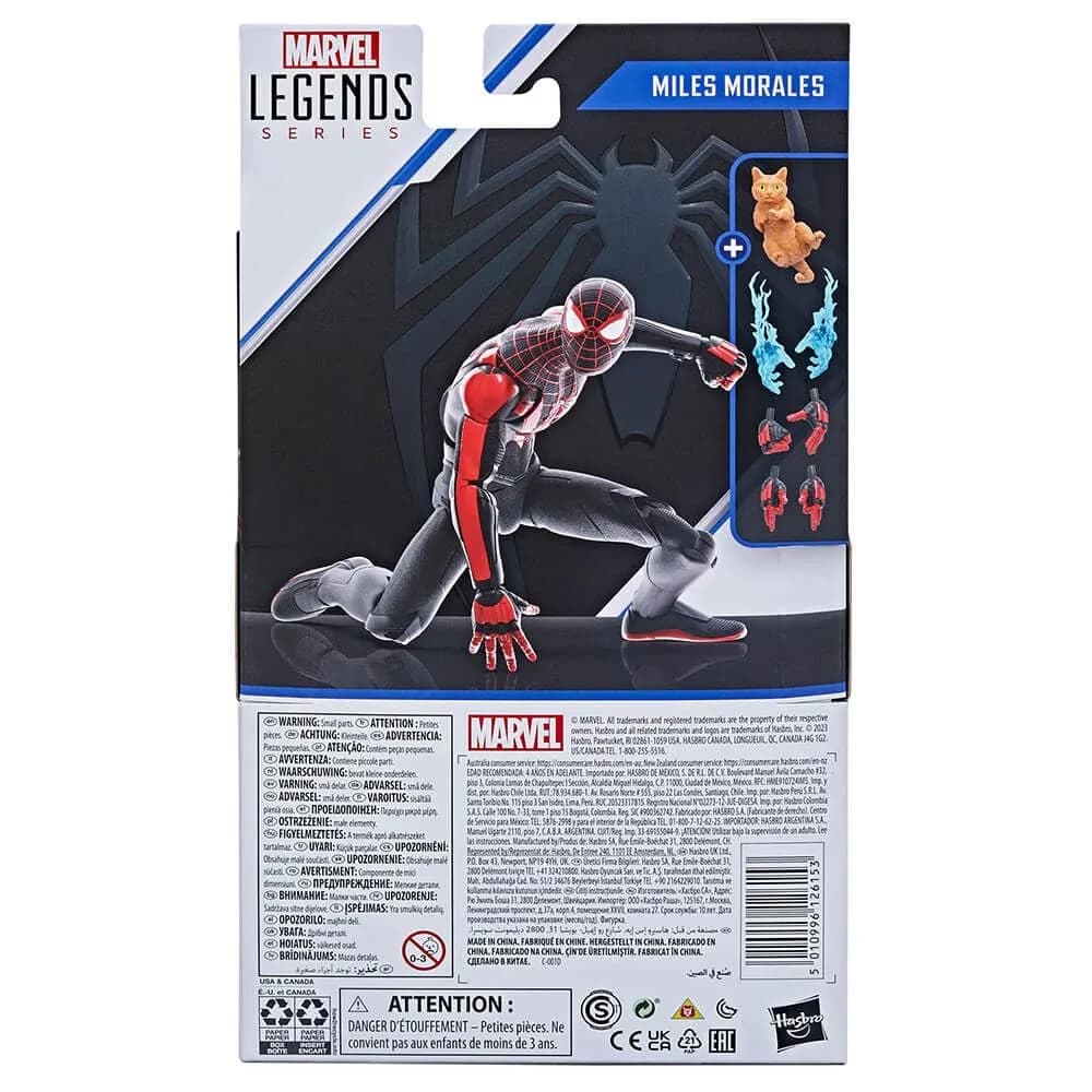 Spider-Man Miles Morales Spiderman 2 Action Figure 15 cm (6 Inch) | Marvel Superhero Collectible - view 5