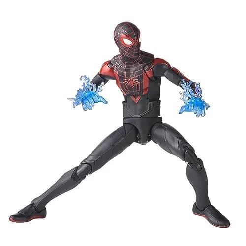 Spider-Man Miles Morales Spiderman 2 Action Figure 15 cm (6 Inch) | Marvel Superhero Collectible thumbnail 1