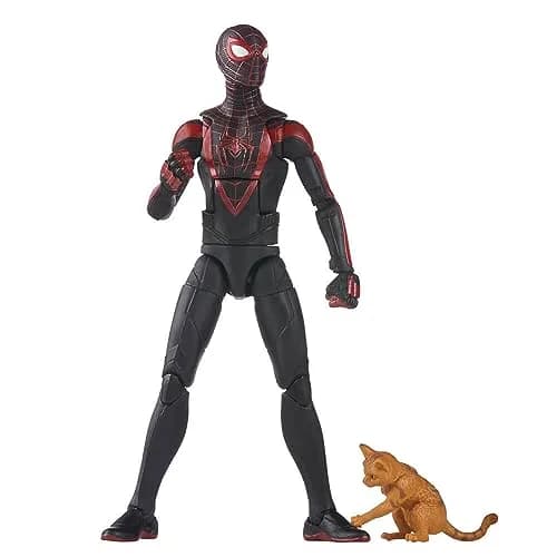 Spider-Man Miles Morales Spiderman 2 Action Figure 15 cm (6 Inch) | Marvel Superhero Collectible thumbnail 2