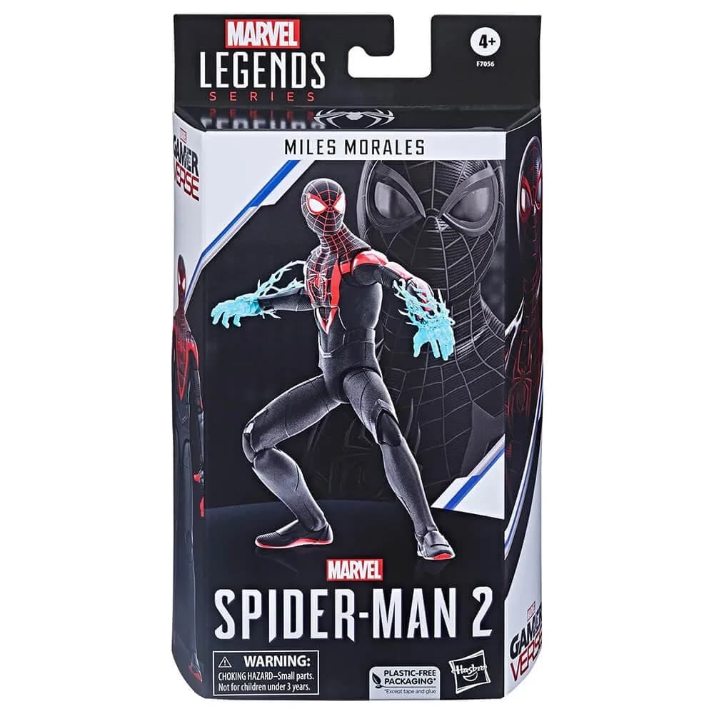 Spider-Man Miles Morales Spiderman 2 Action Figure 15 cm (6 Inch) | Marvel Superhero Collectible - view 4