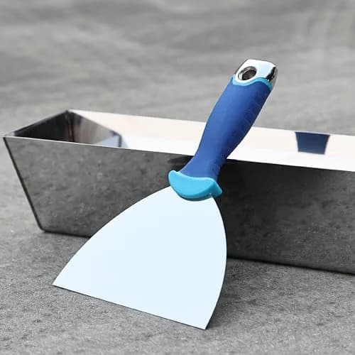 Bates Choice 6 Inch Carbon Steel Putty Knife with Hammer End | Flexible Metal Scraper for Drywall Spackle thumbnail 6