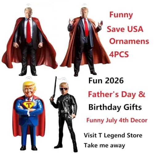 T Legend President Donald Hair MAGA Socks for Men & Women | Novelty Christmas & Gag Gifts (7-14 US Size) thumbnail 5