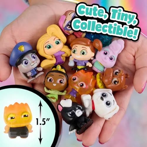 Just Play Disney Doorables Multi Peek Technicolor Takeover Collectible Figures 1.5-inch (Pack of 5-7 Figures) thumbnail 2