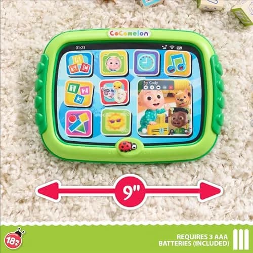 Just Play CoComelon Learning Tablet with 60+ Phrases | Ages 18 Months+ thumbnail 4
