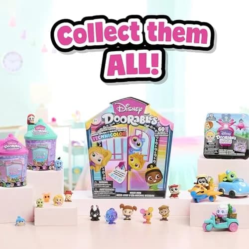 Just Play Disney Doorables Squish’Alots Series 2 Collectible Figures 4-6 Pack | ASTM-Tested Educational Toy for Kids Ages 5+ thumbnail 6