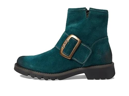 FLY London Womens RILY991FLY Petrol Oil Suede Ankle Boot | Casual Fashion Comfort (70-120 chars) thumbnail 6