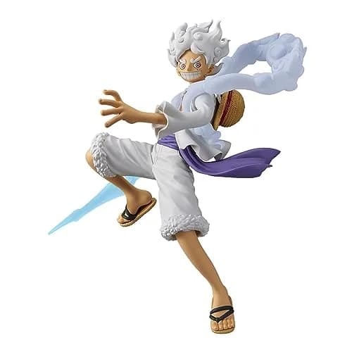 Banpresto Monkey D. Luffy (Gear 5) Action Figure | One Piece Anime Collectible 15+ thumbnail 1