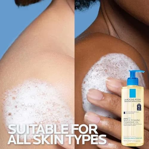 La Roche-Posay Lipikar AP+ Gentle Foaming Cleansing Oil 400ml (13.52 Fl Oz) | For Dry to Extra Dry, Sensitive Skin thumbnail 5