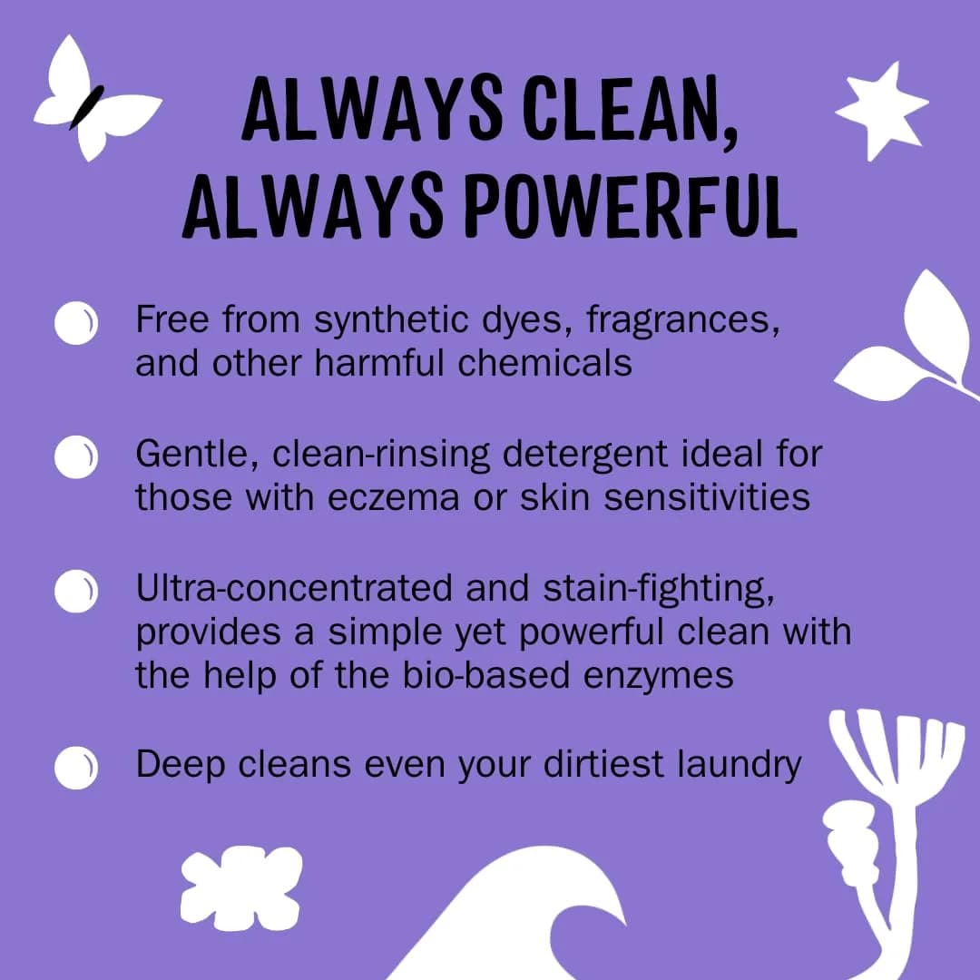 Molly's Suds Lavender Liquid Laundry Detergent, 200 Loads | Sensitive Skin, HE Compatible - view 2