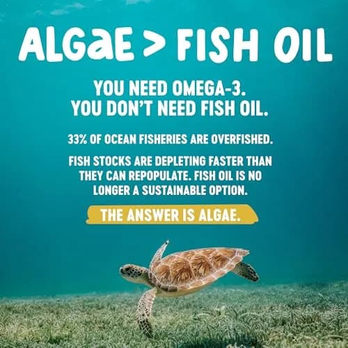 Freshfield Ocean Saving Omega Algae Oil DHA Supplements 180 Count (180 Count) thumbnail 5