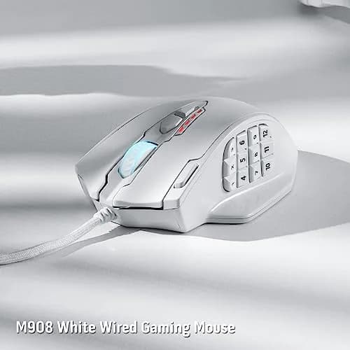 Redragon M908 Impact Gaming Mouse 12400 DPI | 18 Programmable Buttons, 1000Hz Polling Rate, RGB Lighting thumbnail 7