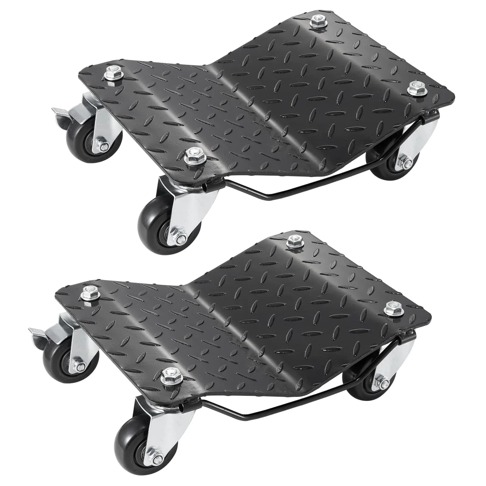 VEVOR Wheel Dolly 3000 lbs Heavy-Duty Car Moving Dolly Set of 2 | Versatile & Safe for Heavy Vehicles