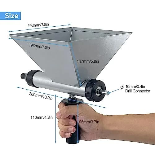 XINHNMUU Electric Mortar Grout Gun Pump 1 Count | Cordless, Reusable, Fast & Efficient thumbnail 2