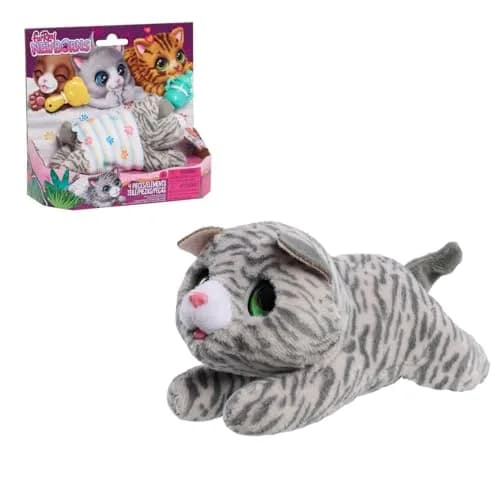 Just Play furReal Newborns Kitty Interactive Pet Plush Toy for Kids 4+ | Soft, Cuddly, Interactive thumbnail 1