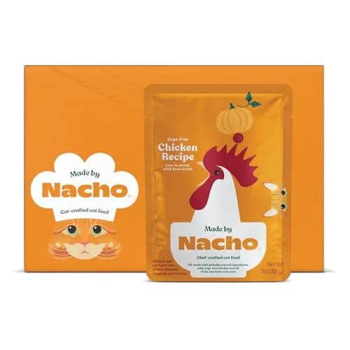 Made by Nacho Wet Cat Food, Cuts in Gravy, 36 Ounce | Limited Ingredients, Cage-Free Chicken & Bone Broth thumbnail 1