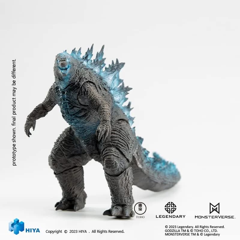 Hiya Toys Godzilla vs. Kong: Heat Ray Godzilla Action Figure 7" | Movie-Accurate Collectible for Fans thumbnail 11